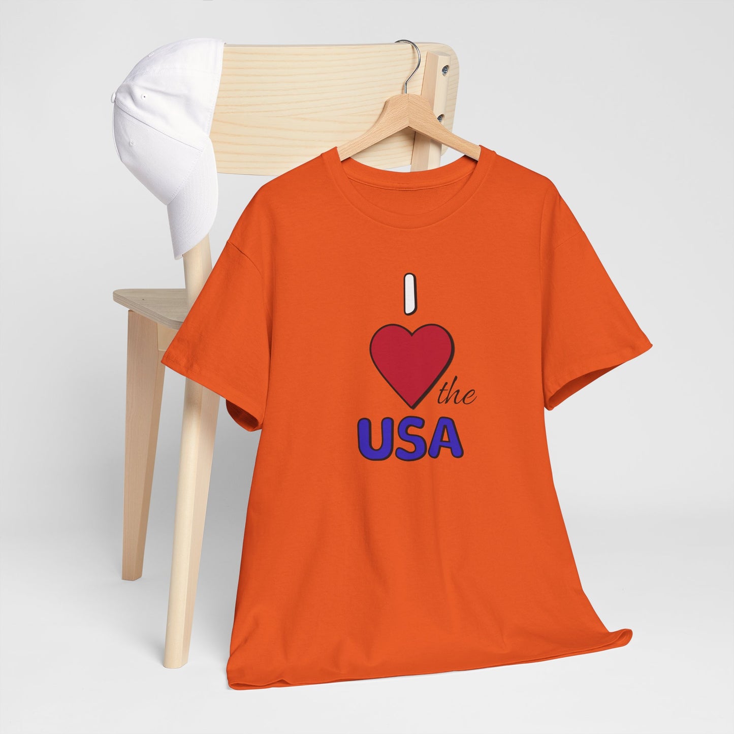 USA Patriotic T-shirt - I Love USA Tee