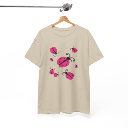 Pink Ladybug Shirt - Ladybug Graphic T-shirt