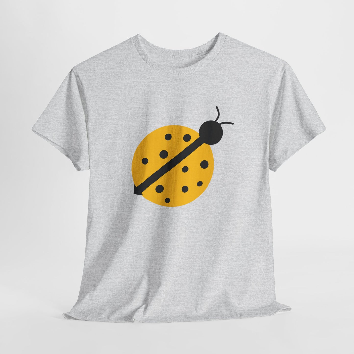 Yellow Ladybug T-shirt - Ladybug Design Tee