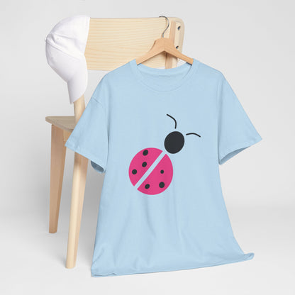 Pink Ladybug Shirt - Ladybug Graphic T-shirt