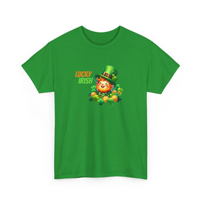 Lucky Irish Leprechaun St. Patrick's Day T-shirt - Green Irish Luck Tee