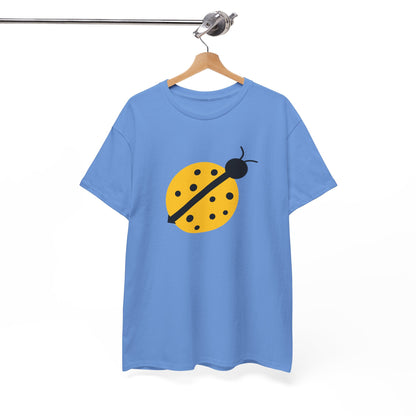 Yellow Ladybug T-shirt - Ladybug Design Tee