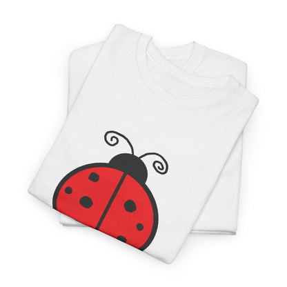 Red Ladybug T-shirt - Ladybug Design Tee