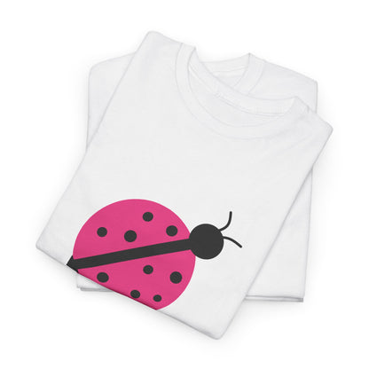 Pink Ladybug Shirt - Ladybug Graphic T-shirt