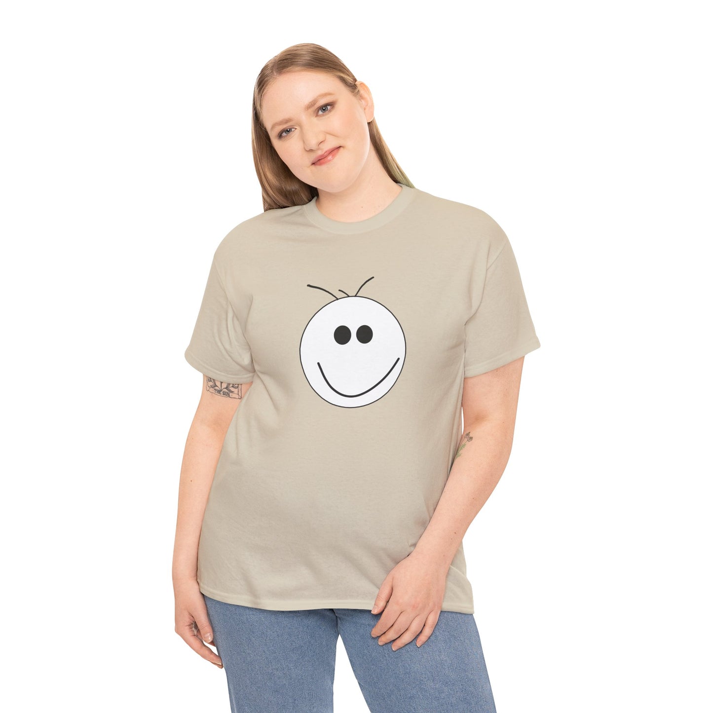 Happy T-shirt - Expressive Smiling Tee