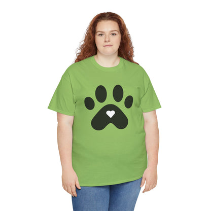 Dog Paw Print T-shirt - Paw Print Tee