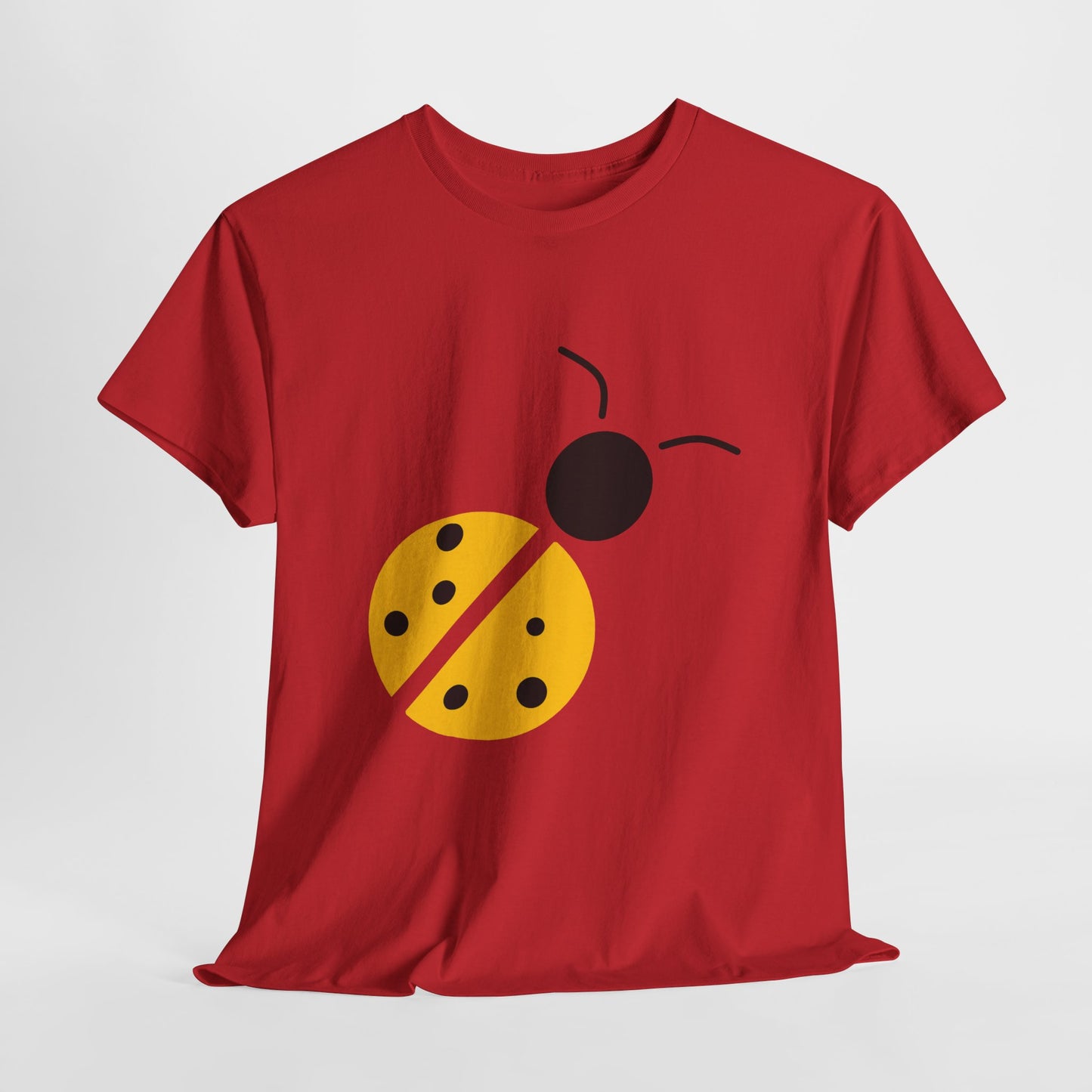 Yellow Ladybug T-shirt - Ladybug Design Tee