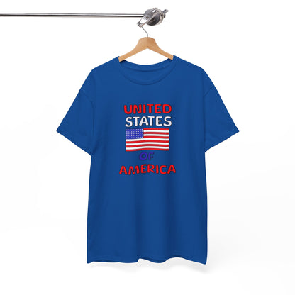 USA American Flag T-shirt - Patriotic Graphic Tee