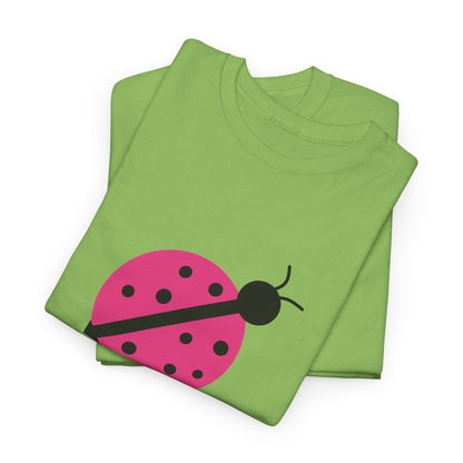 Pink Ladybug Shirt - Ladybug Graphic T-shirt