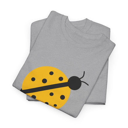 Yellow Ladybug T-shirt - Ladybug Design Tee