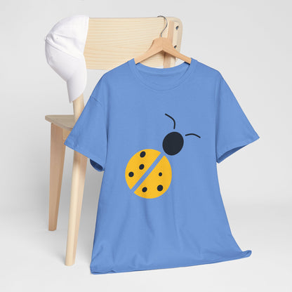 Yellow Ladybug T-shirt - Ladybug Design Tee