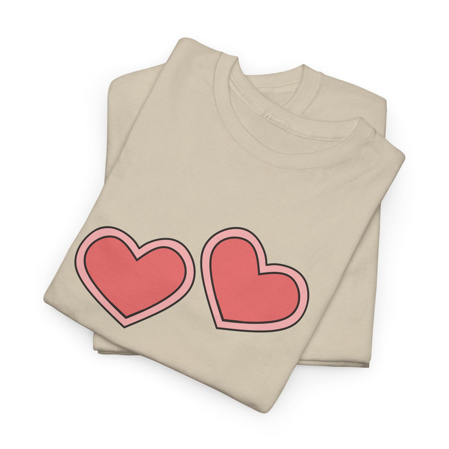 Pink Hearts T-shirt - Valentine's Day Tee