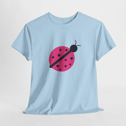 Pink Ladybug Shirt - Ladybug Graphic T-shirt