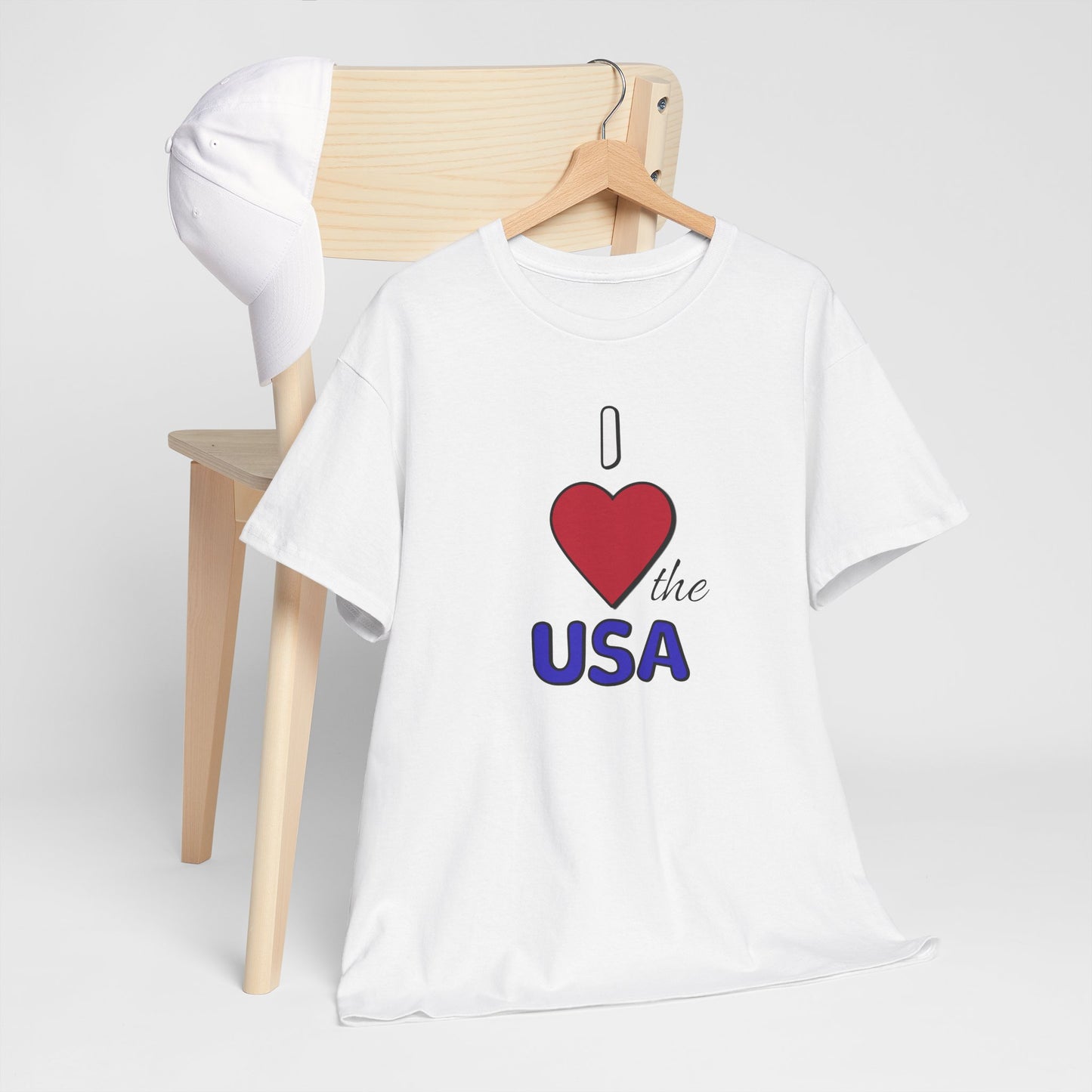 USA Patriotic T-shirt - I Love USA Tee