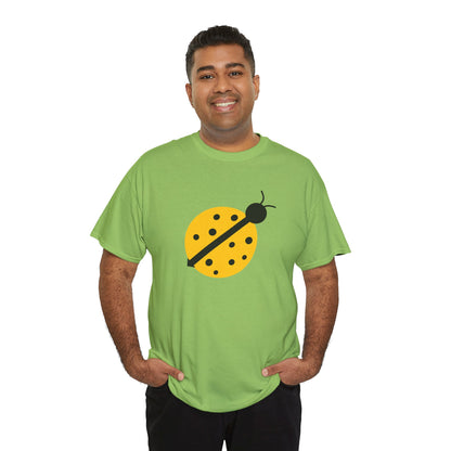 Yellow Ladybug T-shirt - Ladybug Design Tee