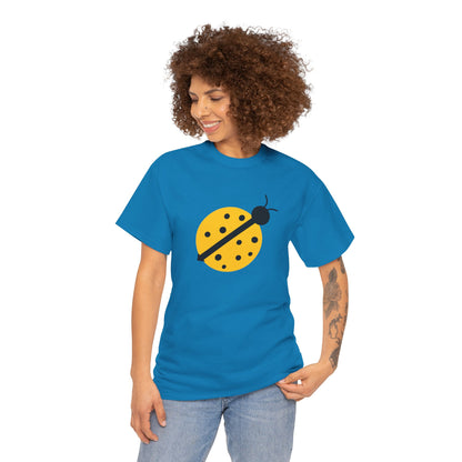 Yellow Ladybug T-shirt - Ladybug Design Tee