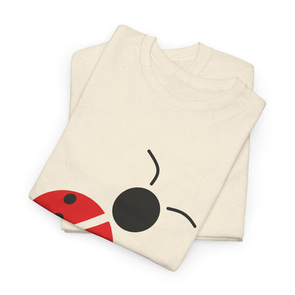 Red Ladybug T-shirt - Ladybug Design Tee