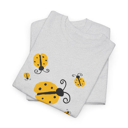 Yellow Ladybug T-shirt - Ladybug Tee