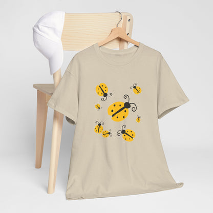 Yellow Ladybug T-shirt - Ladybug Tee