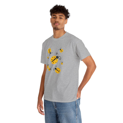 Yellow Ladybug T-shirt - Ladybug Tee