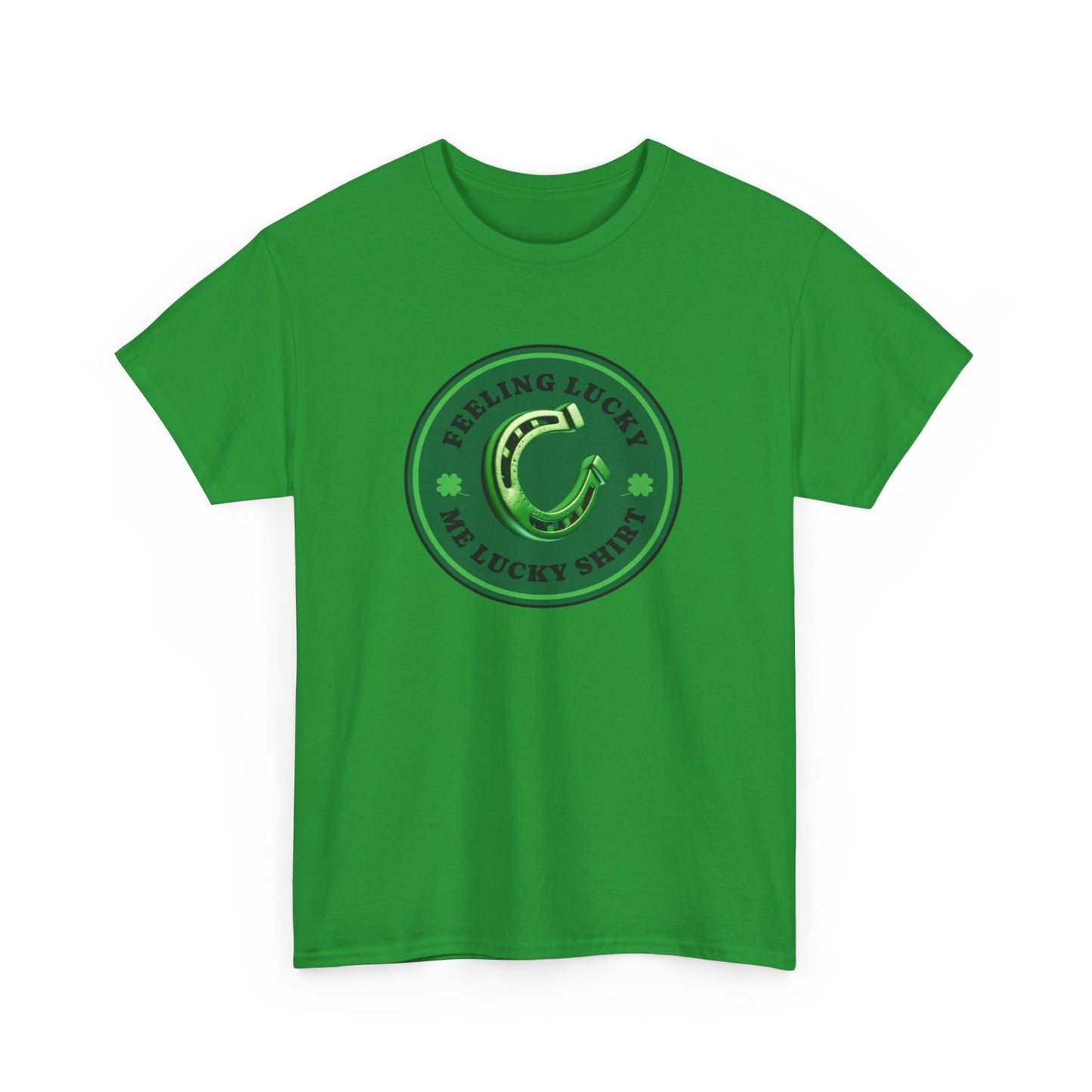 This is Me Lucky St. Patrick's Day T-shirt - Green Irish Clover Tee - Women's Cotton Crewneck T-shirt - Festive Ireland Shirt