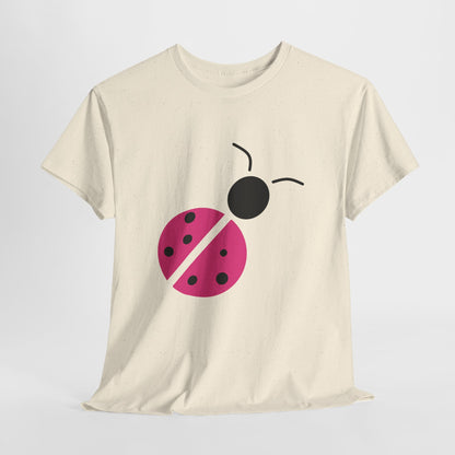 Pink Ladybug Shirt - Ladybug Graphic T-shirt