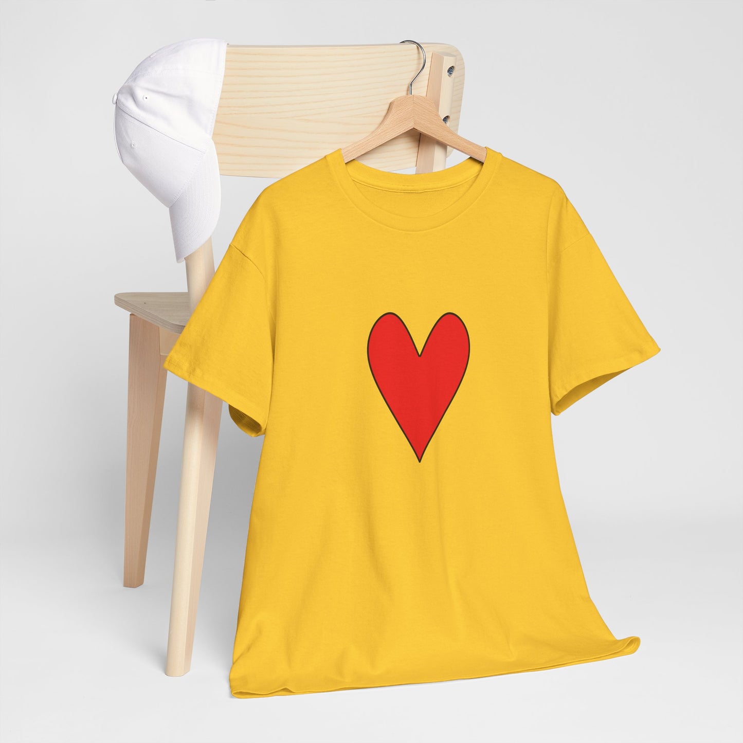 Red Heart Valentine's Day Tee - Romantic T-shirt