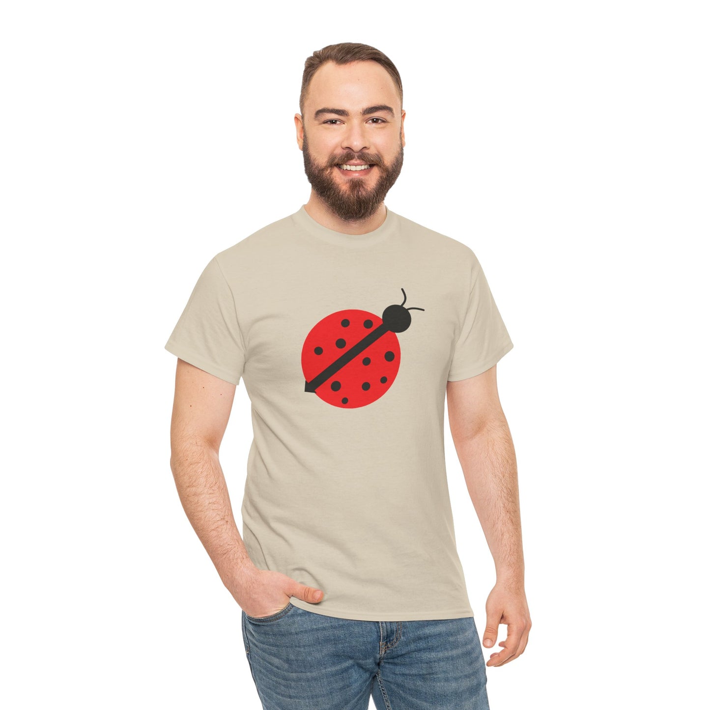 Red Ladybug T-shirt - Ladybug Design Tee