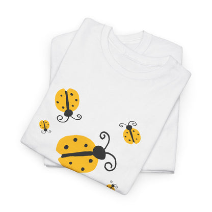 Yellow Ladybug T-shirt - Ladybug Tee