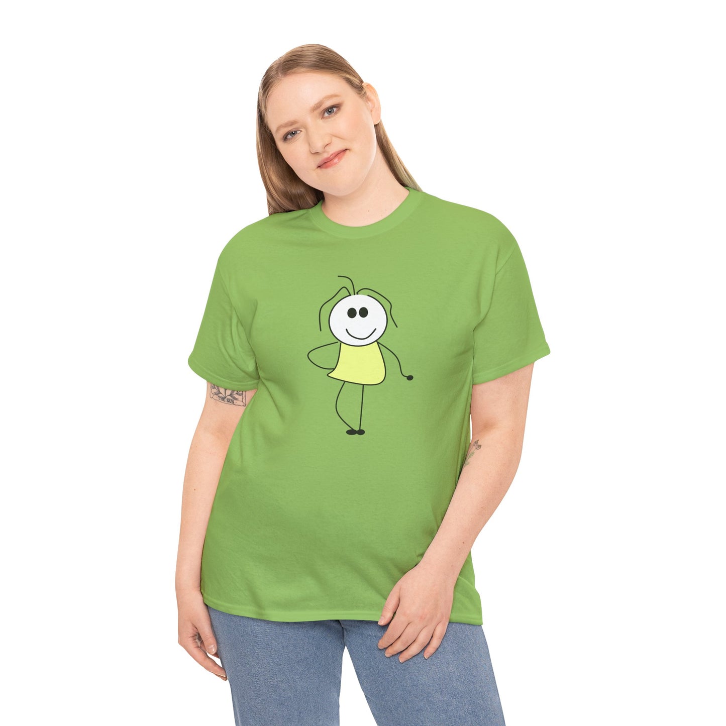 Cute Cartoon T-shirt - Happy Tee