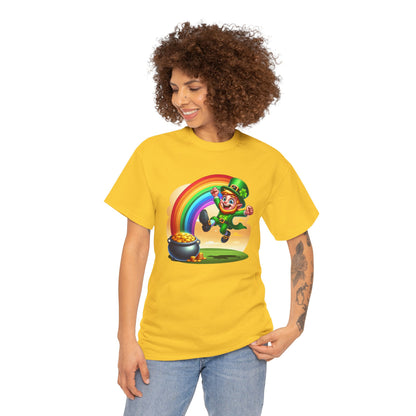 St. Patrick's Day Leprechaun Tee - Lucky Leprechaun St. Paddy's Shirt