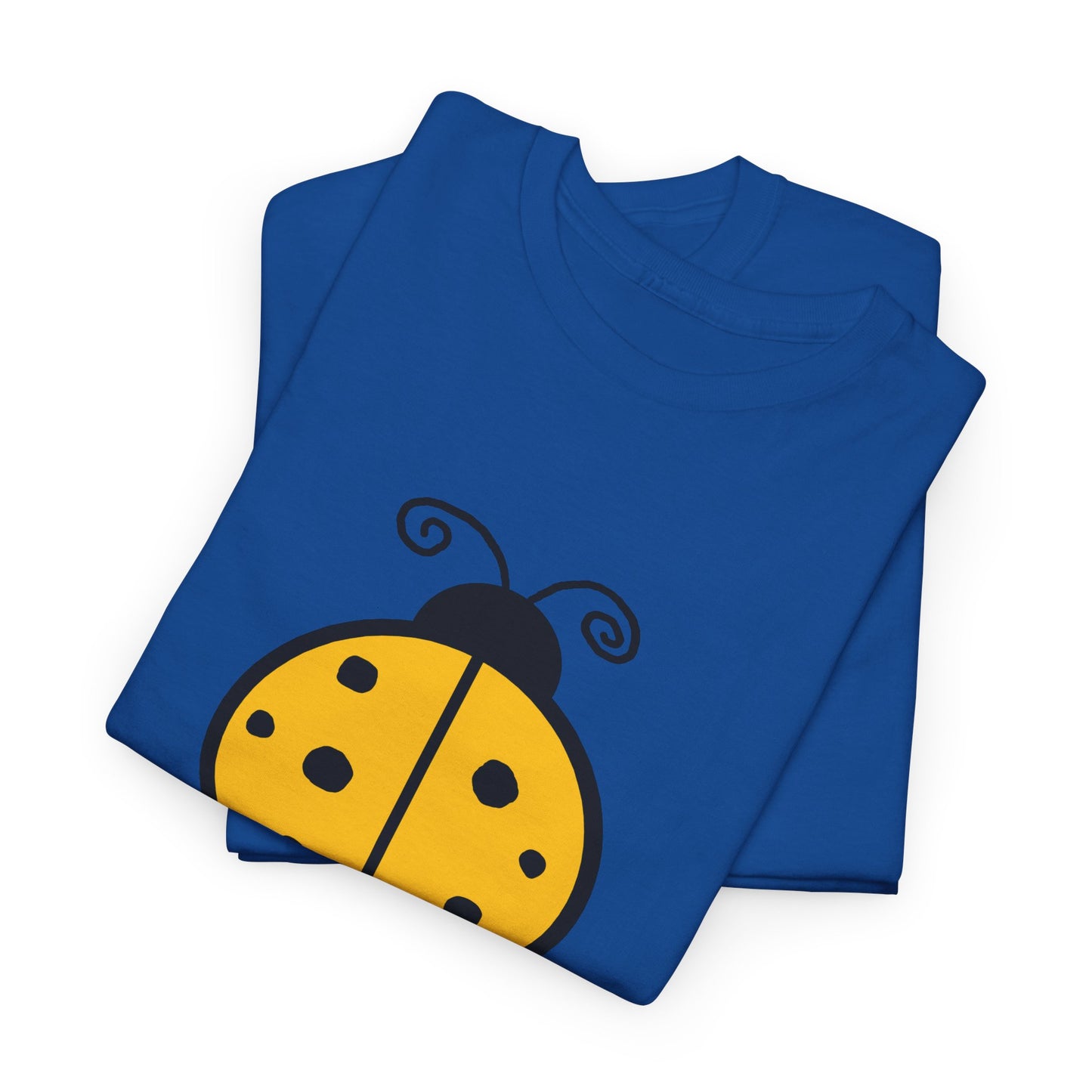 Yellow Ladybug T-shirt - Ladybug Design Tee