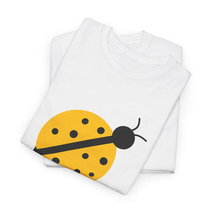 Yellow Ladybug T-shirt - Ladybug Design Tee