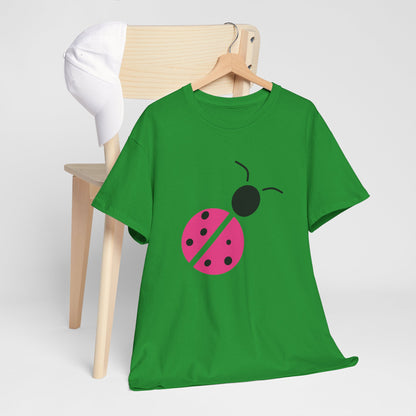 Pink Ladybug Shirt - Ladybug Graphic T-shirt