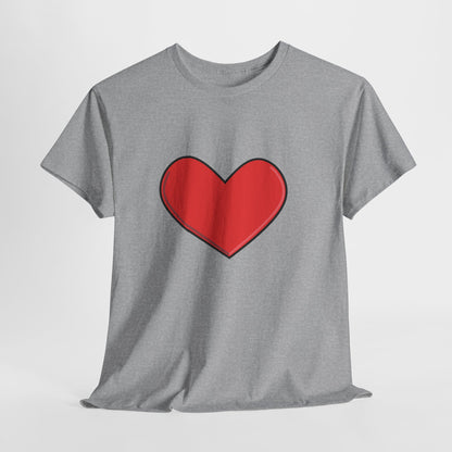 Red Heart T-shirt - Heart Tee