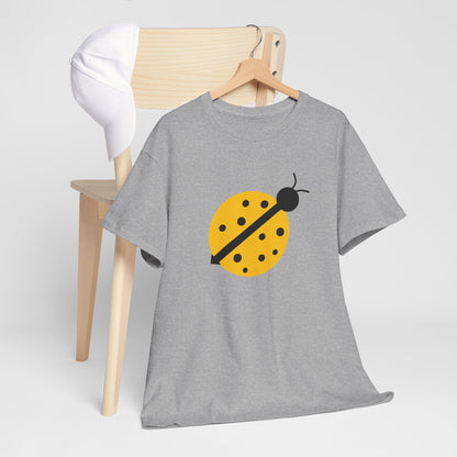 Yellow Ladybug T-shirt - Ladybug Design Tee