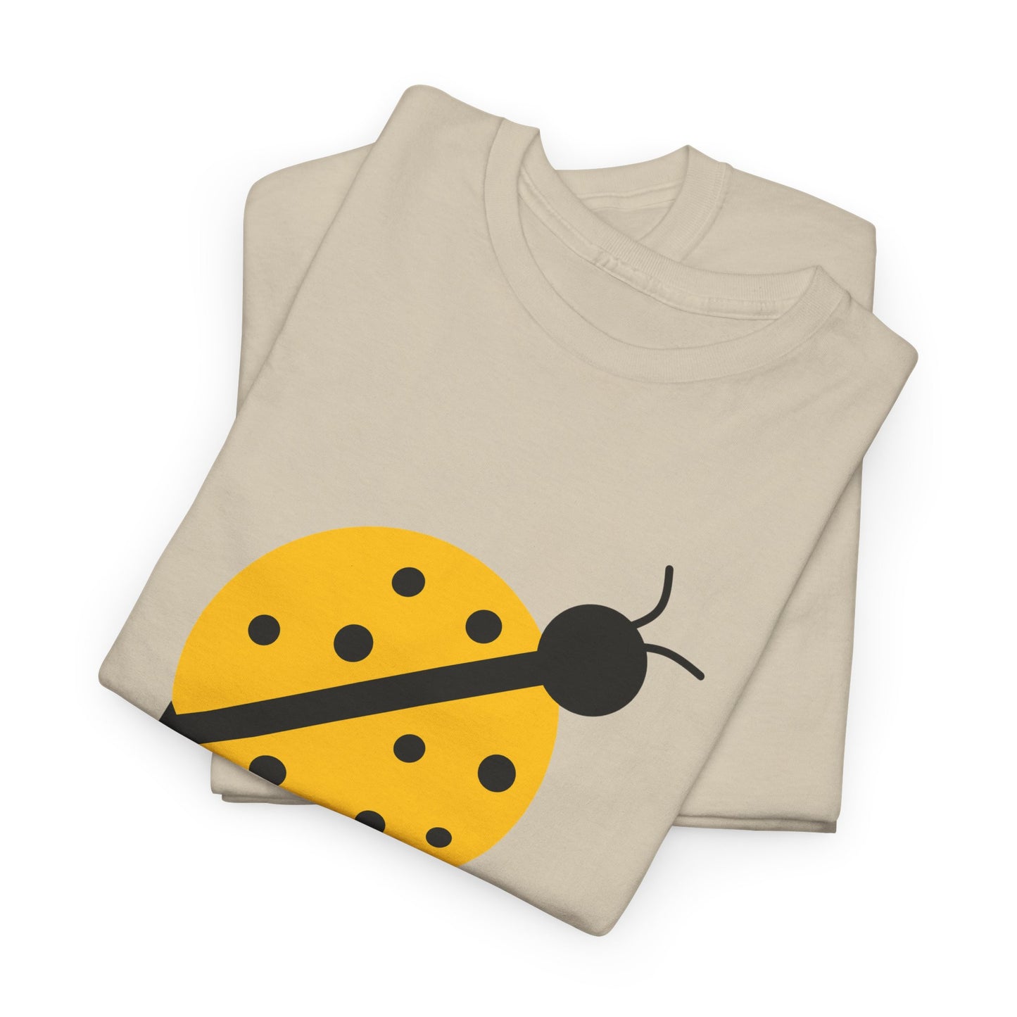 Yellow Ladybug T-shirt - Ladybug Design Tee