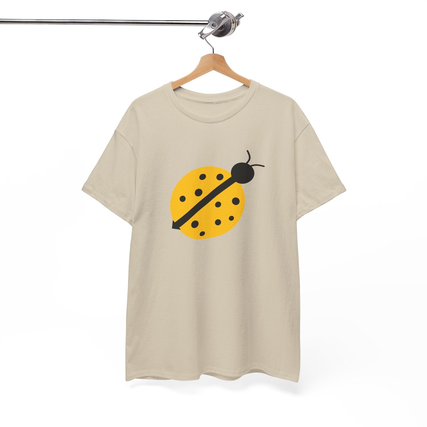 Yellow Ladybug T-shirt - Ladybug Design Tee