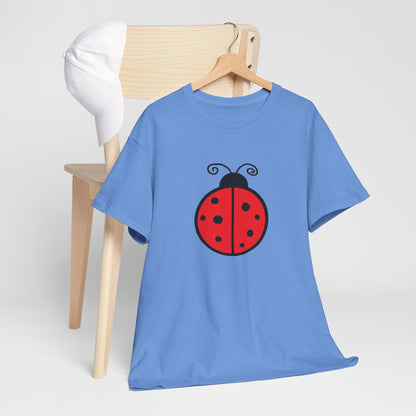 Red Ladybug T-shirt - Ladybug Design Tee