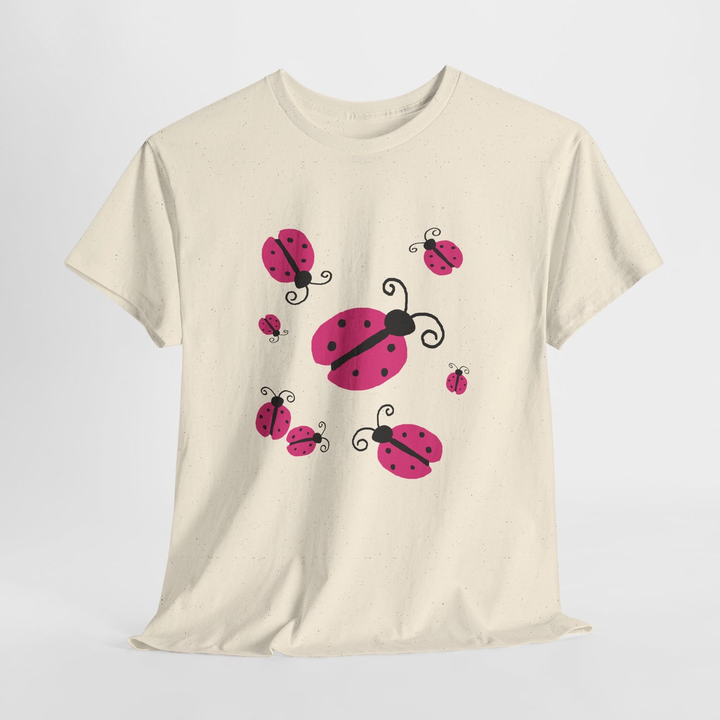 Pink Ladybug Shirt - Ladybug Graphic T-shirt