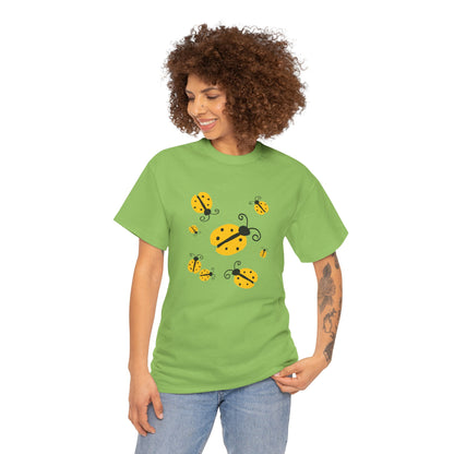 Yellow Ladybug T-shirt - Ladybug Tee