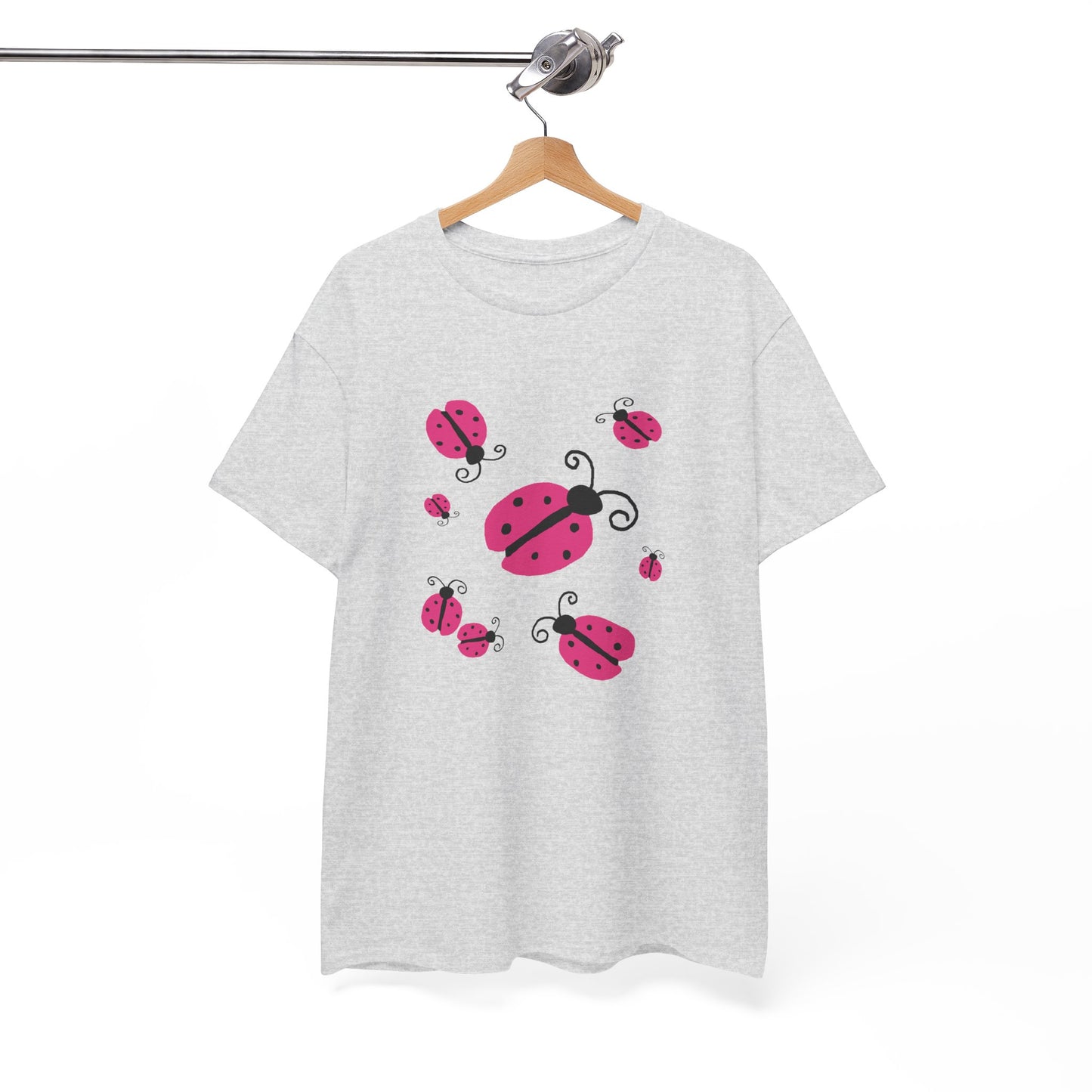 Pink Ladybug Shirt - Ladybug Graphic T-shirt