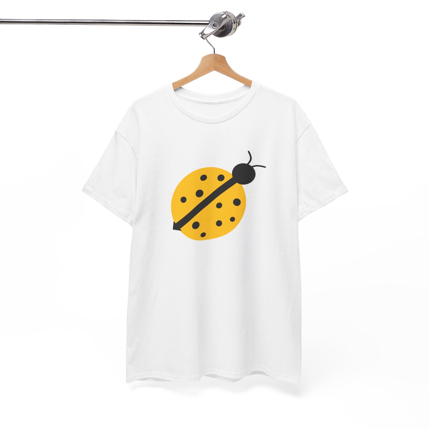 Yellow Ladybug T-shirt - Ladybug Design Tee