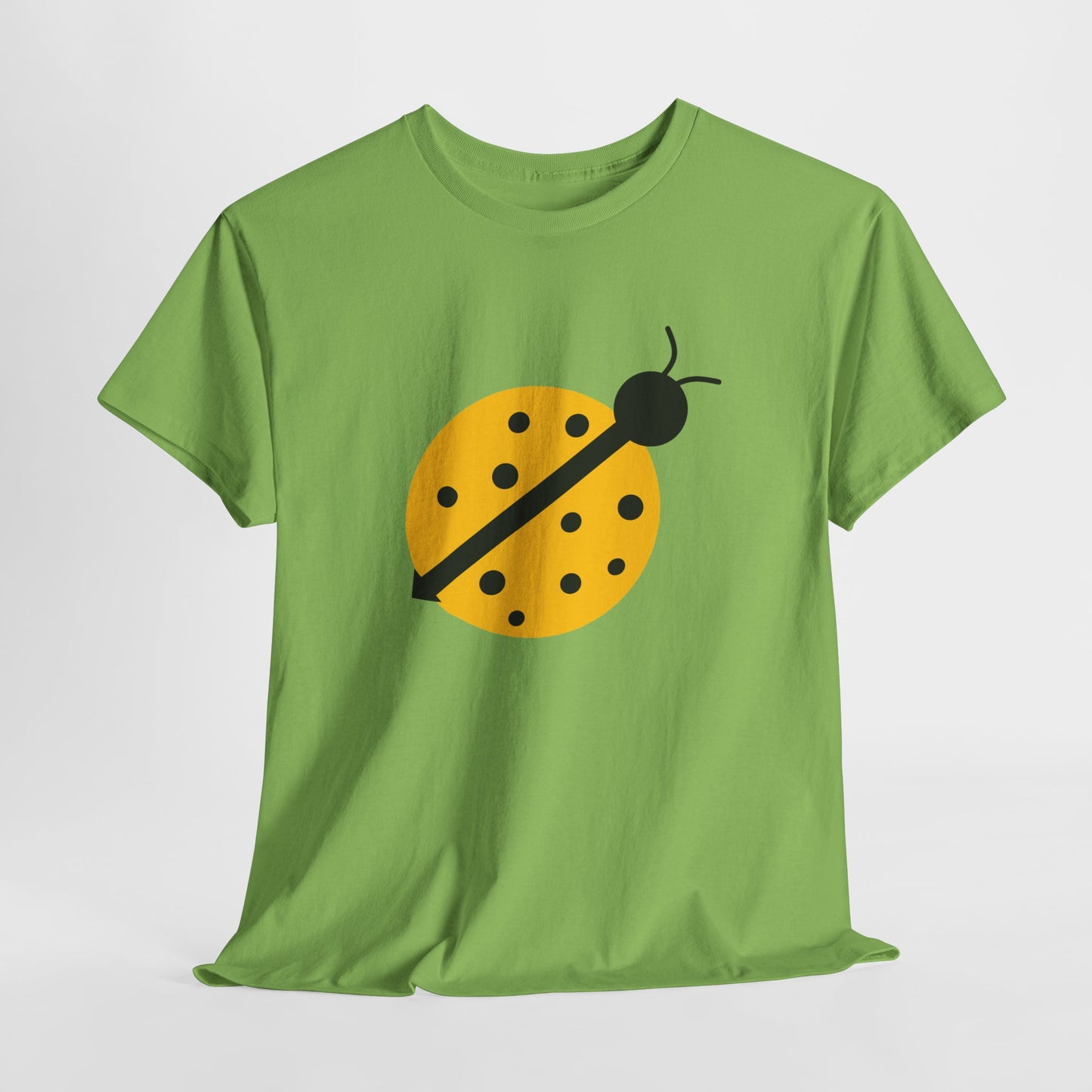 Yellow Ladybug T-shirt - Ladybug Design Tee