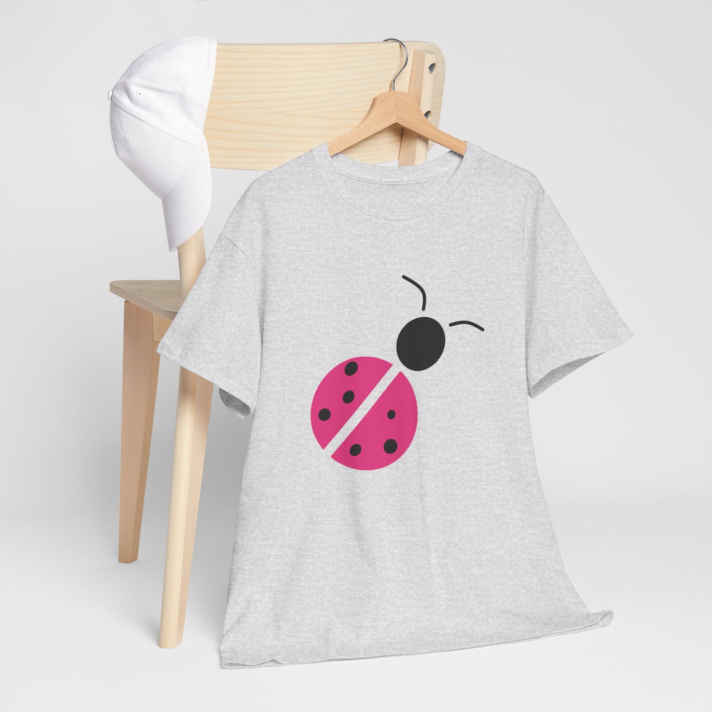 Pink Ladybug Shirt - Ladybug Graphic T-shirt