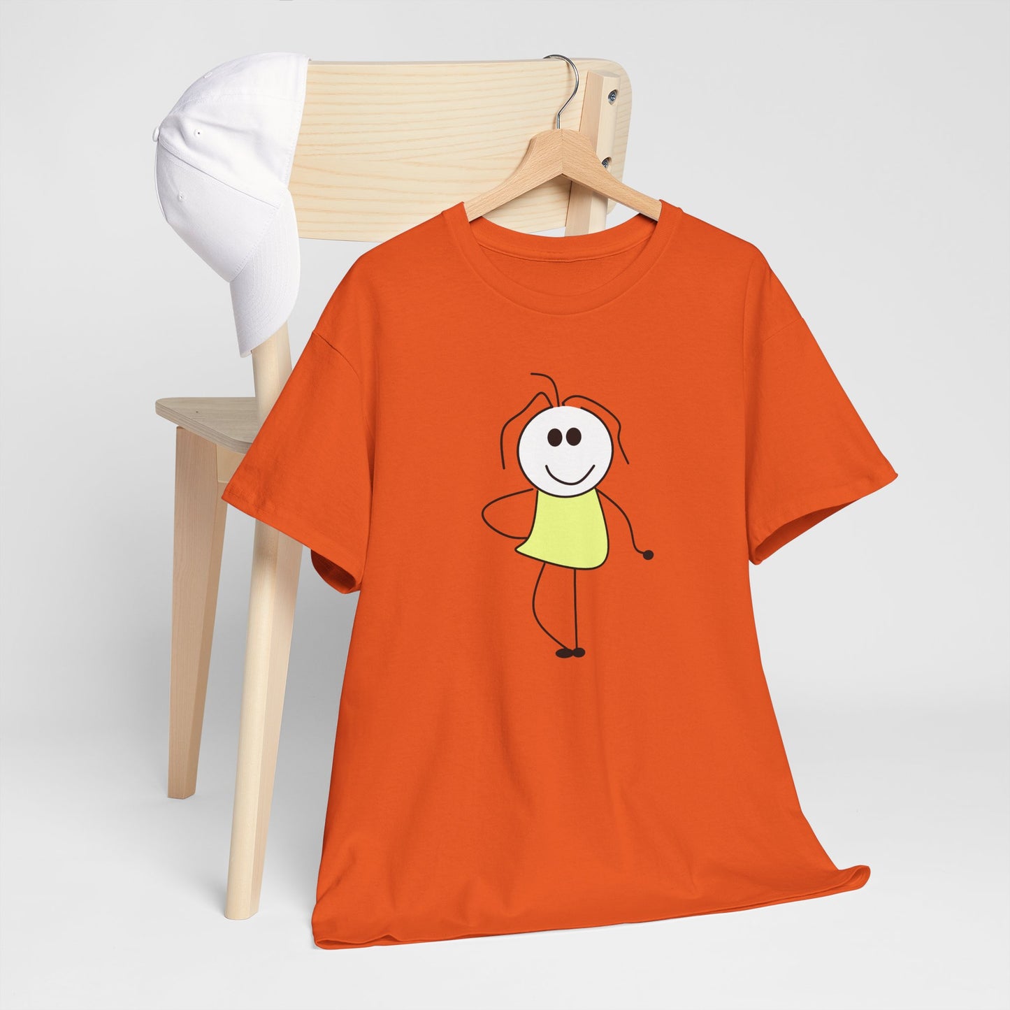 Cute Cartoon T-shirt - Happy Tee