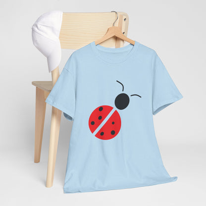 Red Ladybug T-shirt - Ladybug Design Tee