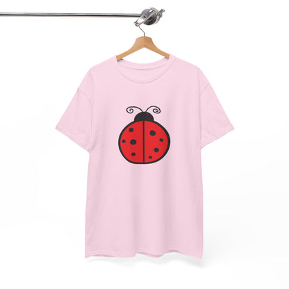 Red Ladybug T-shirt - Ladybug Design Tee