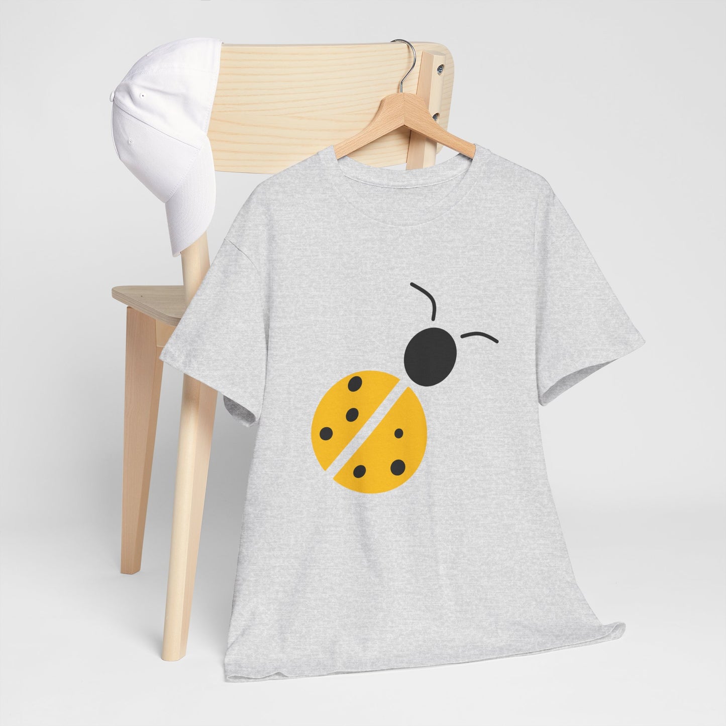 Yellow Ladybug T-shirt - Ladybug Design Tee