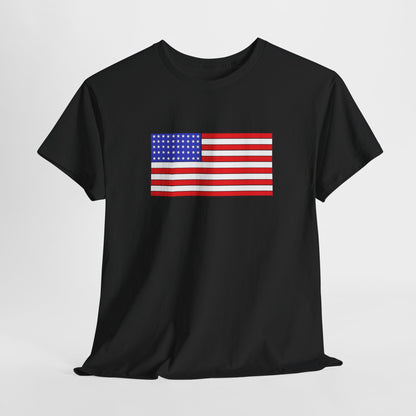 American Flag T-shirt - Red White Blue Independence Day Tee